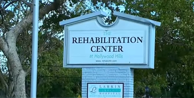 The Florida nursing home in which a dozen patients died after Hurricane Irma has laid off its 245 employees and closed down. (Screen shot)