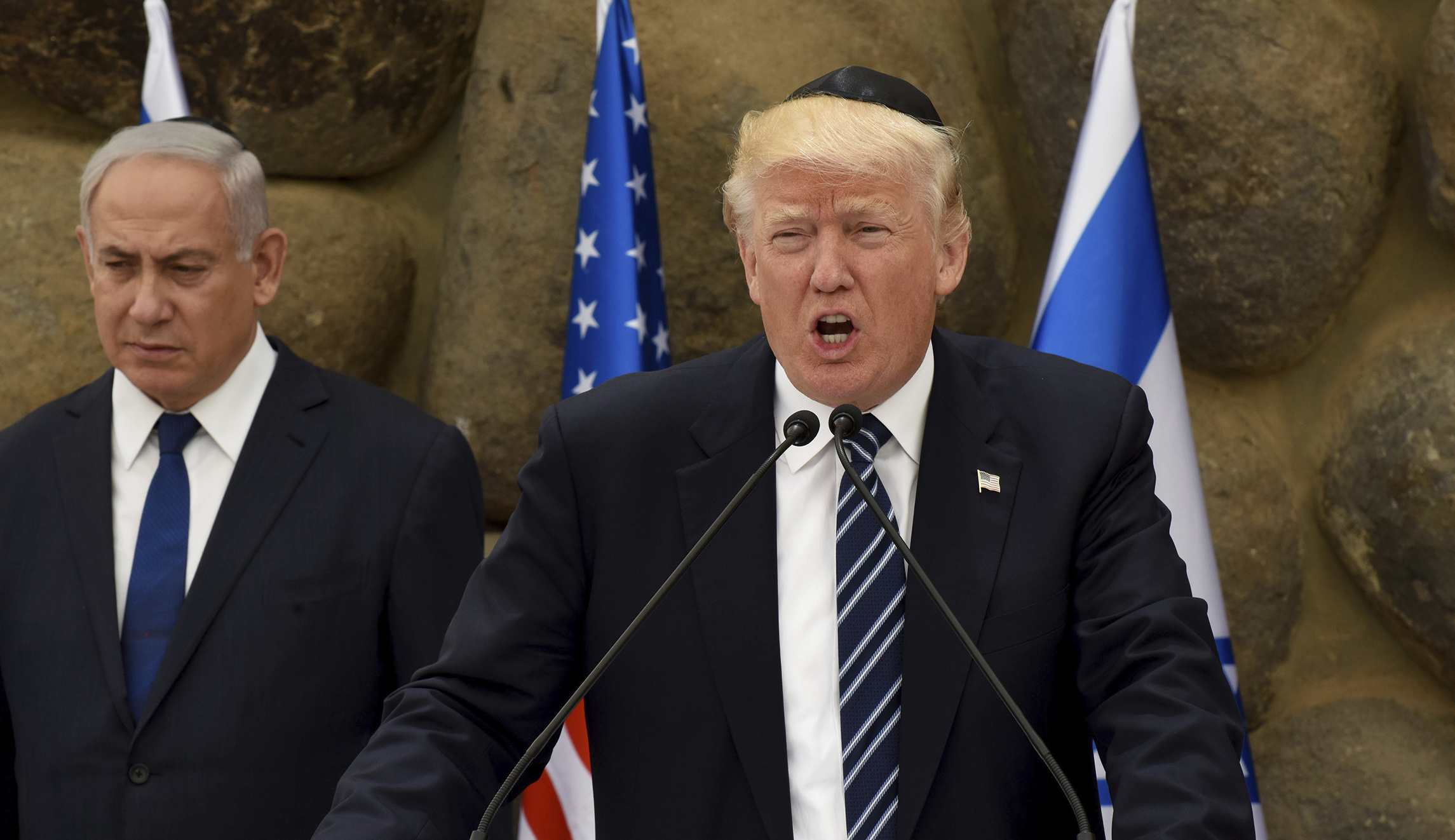 Trump: I’m ‘trying hard for peace’ in the Middle East