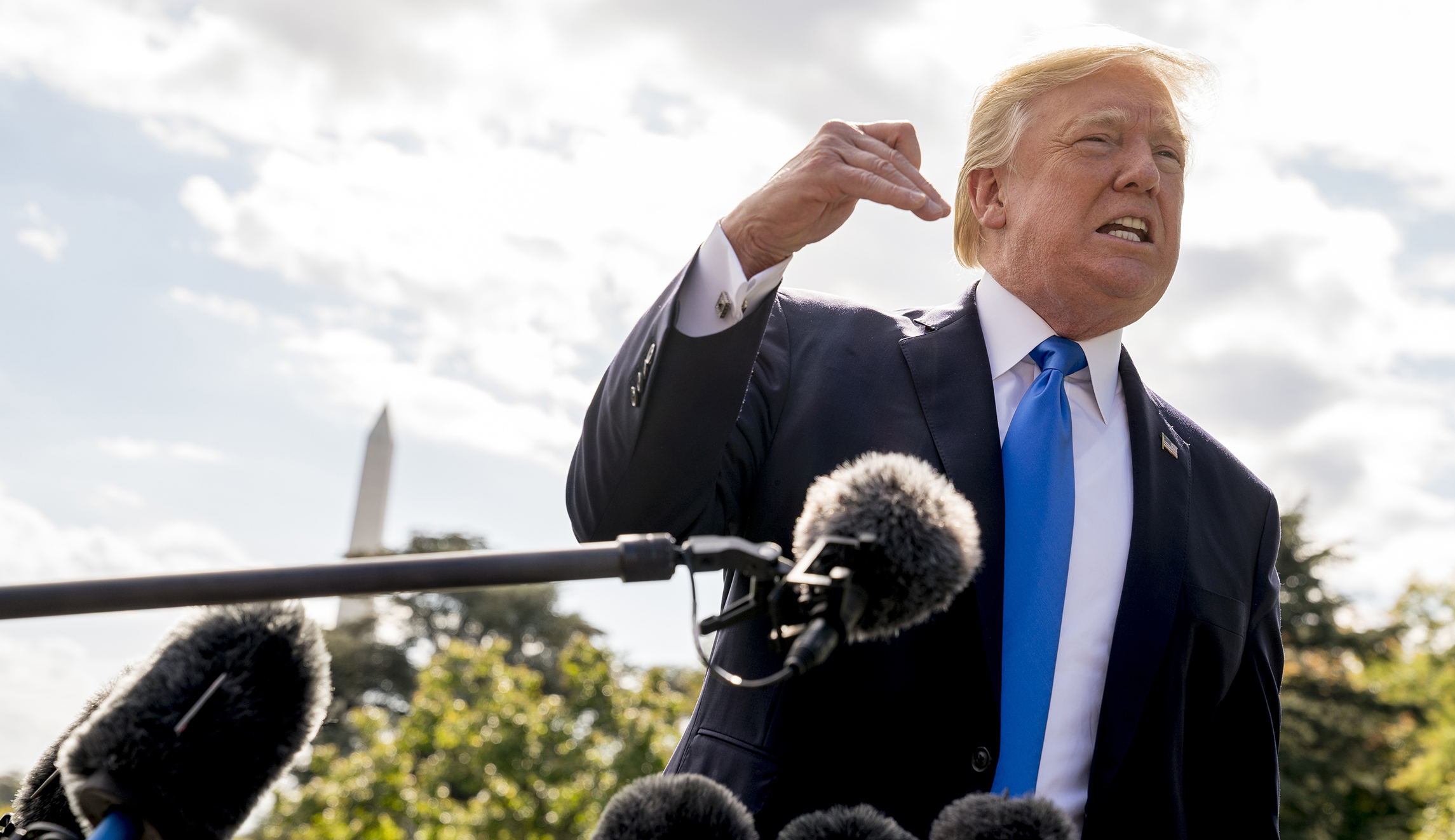 Trump says the press makes him out to seem ‘uncivil’: ‘I went to an Ivy League college’