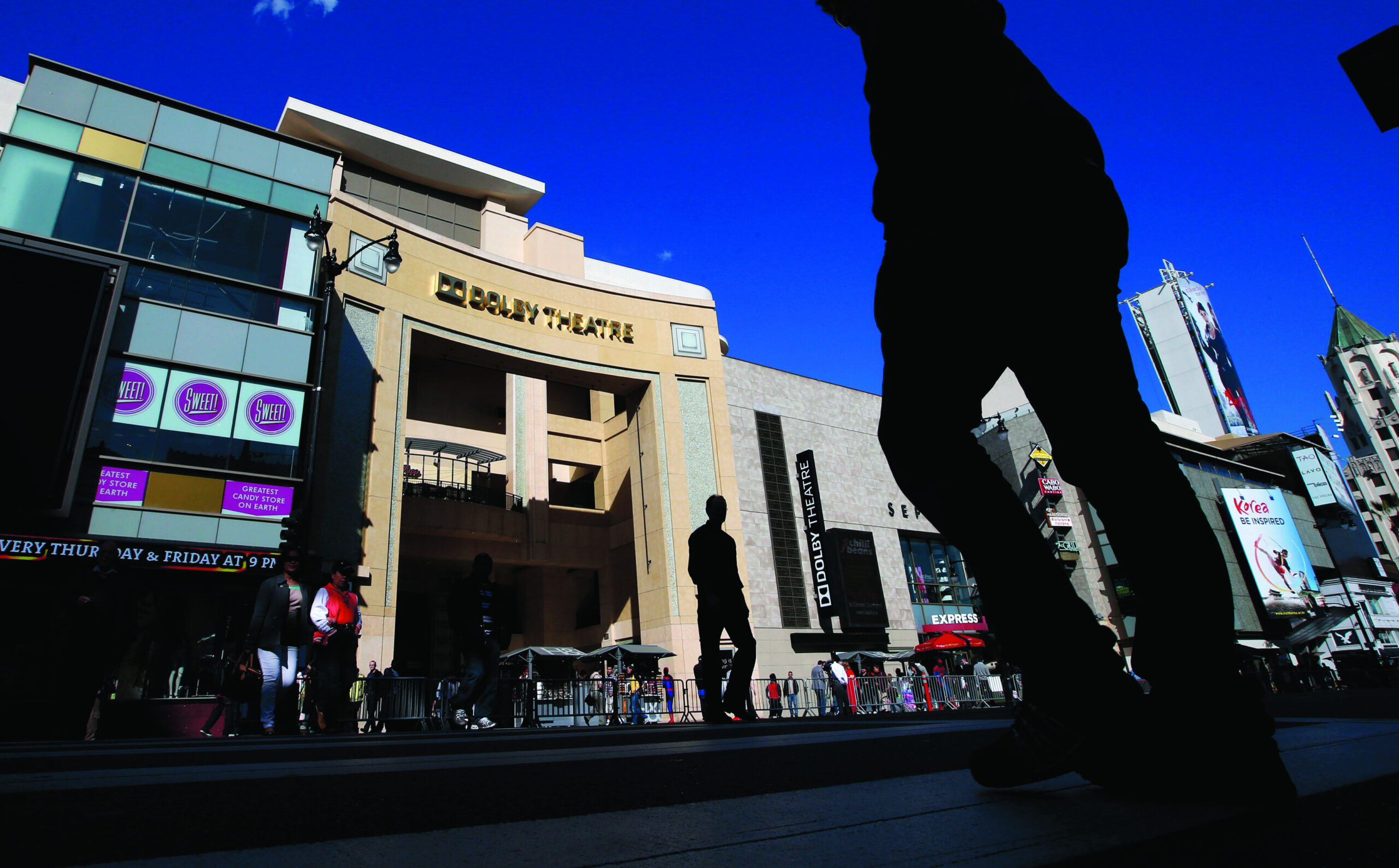 Dolby Theatre turns up the volume for first Oscars