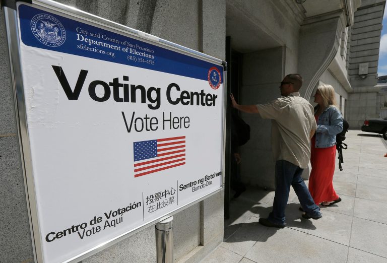 It’s a crucial development that could tip the scales in the race for the White House. (AP Photo/Jeff Chiu, File)