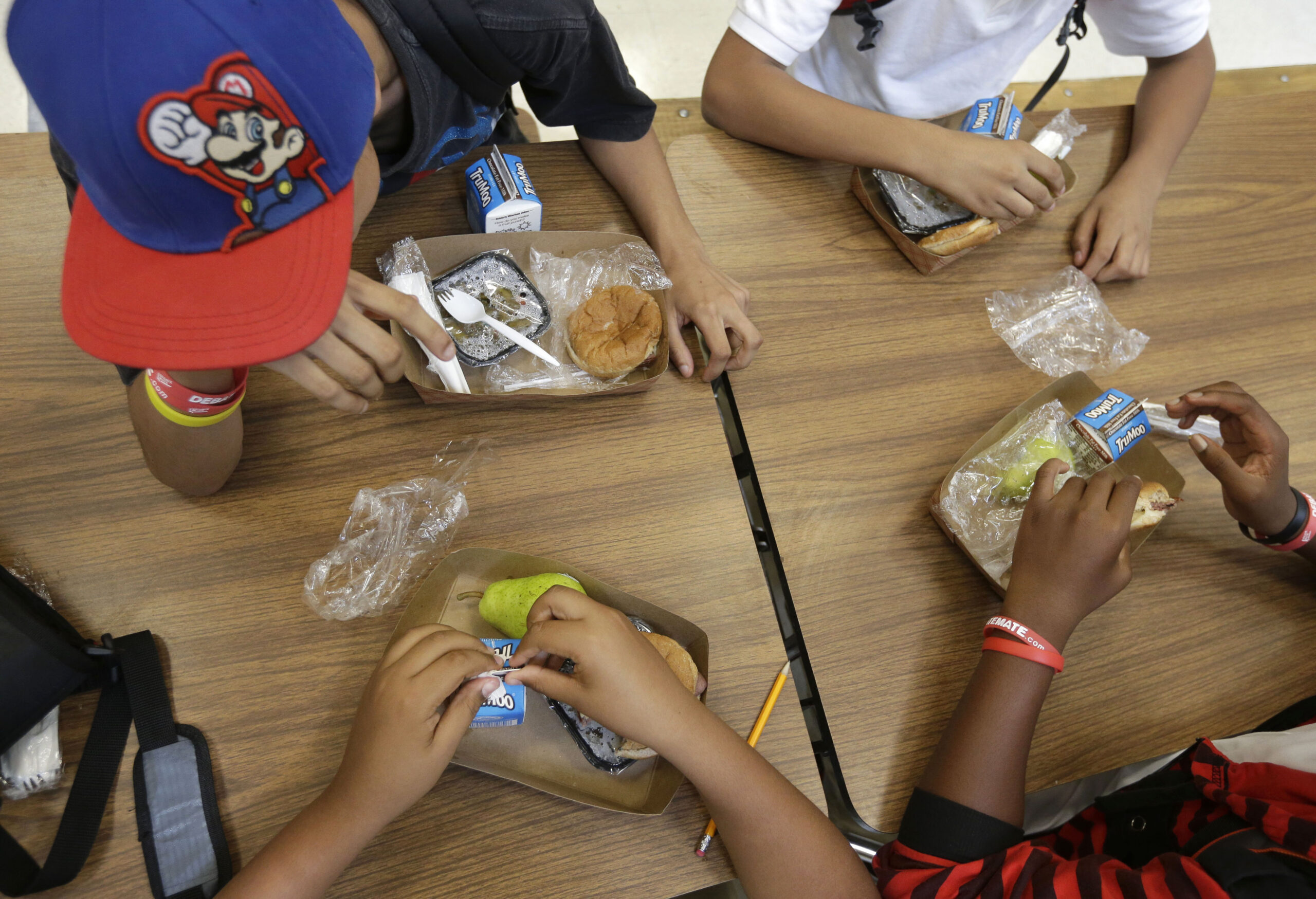 Family income not a factor as students eat free in Boston