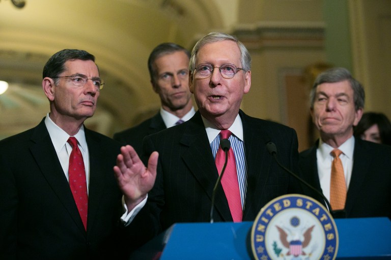 Senate Republicans have gone 