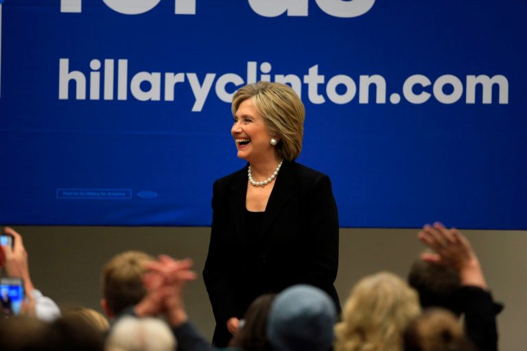 Clinton has had a rocky relationship with labor, which partly fueled Sanders' rise in the polls. (AP Photo/Nati Harnik)