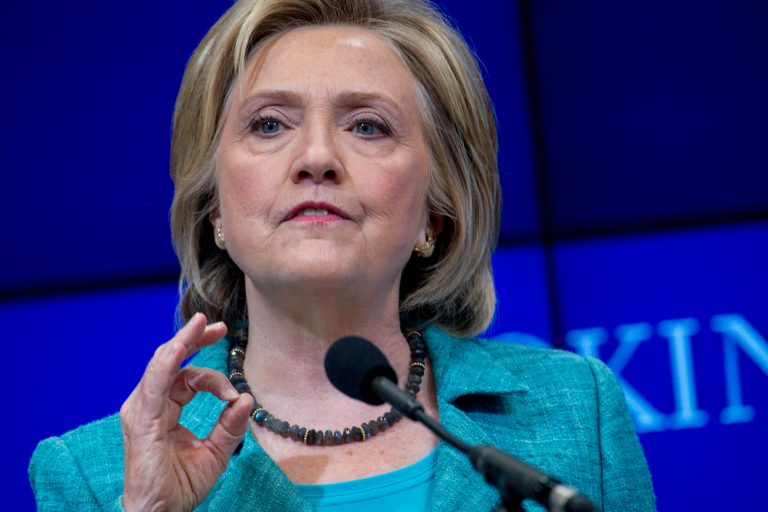 Another day, another factual revelation that shows former Secretary of State Hillary Clinton has been less than honest with the American people. (Bloomberg Photo)