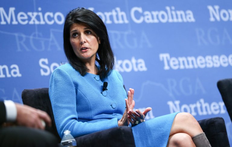 South Carolina Gov. Nikki Haley will deliver the Republican response to the State of the Union next week. (AP Photo/Chase Stevens)
