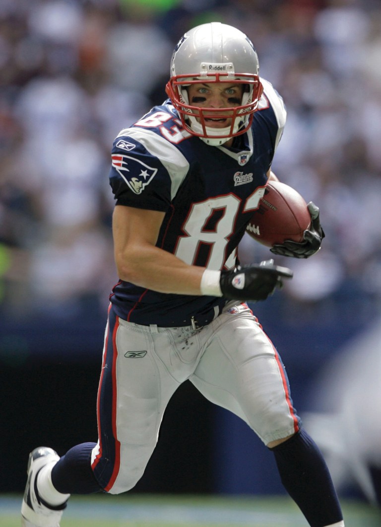 Matt Slocum/AP
Receiver Wes Welker,  who caught 118 passes for the Patriots in 2012, agreed to a reported two-year, $12 million contract with the Broncos on Wednesday.