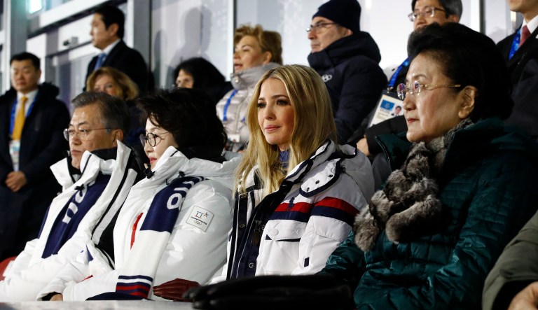 South Korean officials have participated in several rounds of discussions with North Korea since January, when Trump and Moon agreed to suspend joint military exercises for the duration of the Olympic games. (AP Photo/Patrick Semansky, Pool)