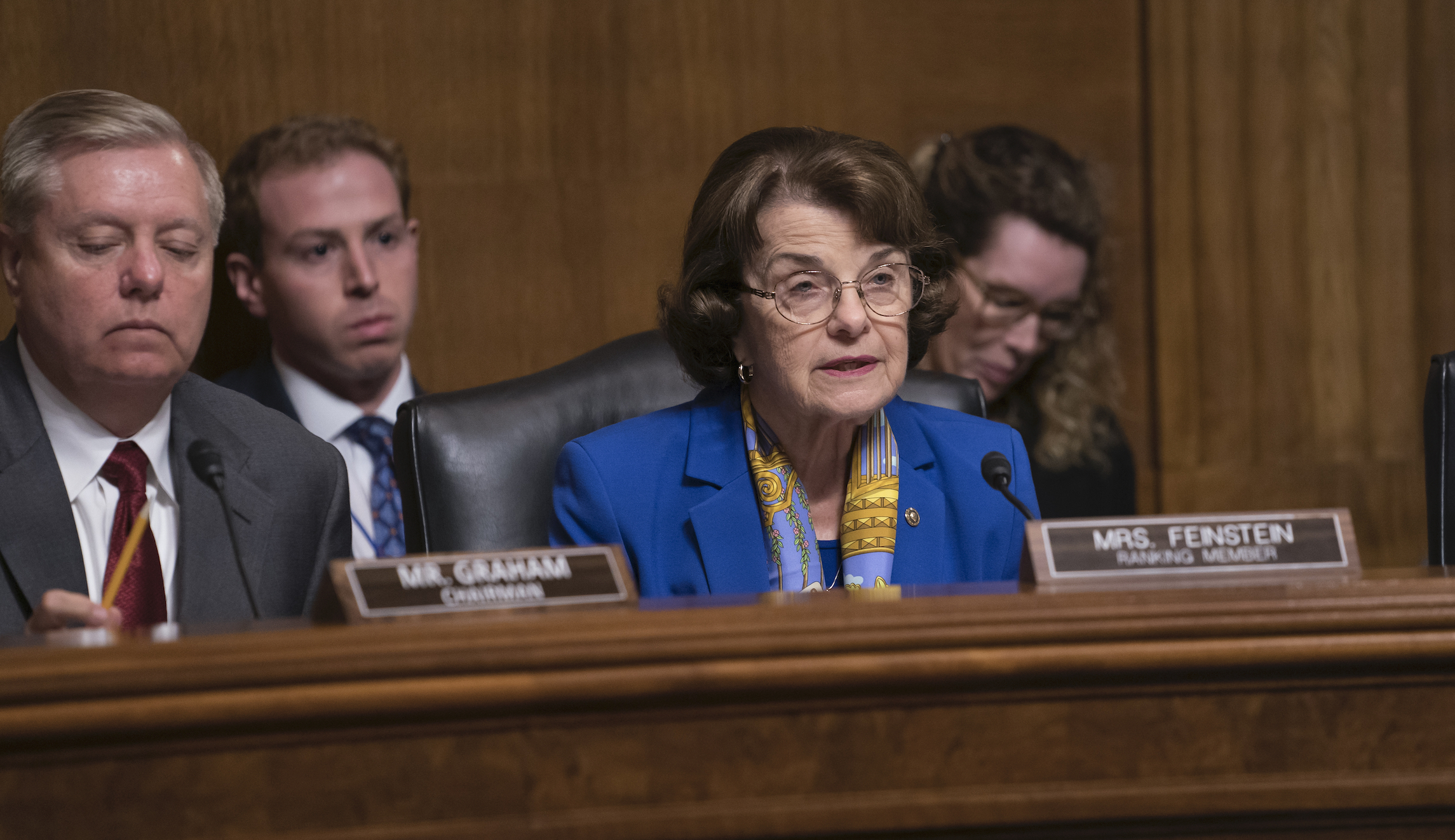 Dianne Feinstein, Lindsey Graham