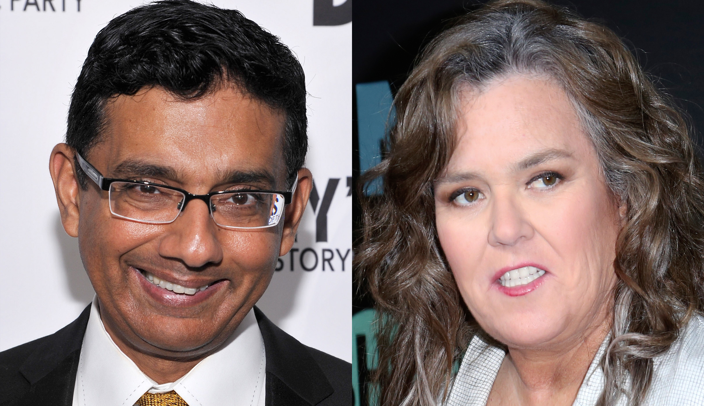 Rosie O’Donnell didn’t commit a felony. Dinesh D’Souza did