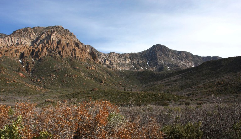 A landscape view north of St. George in the Dixie National Forest, Utah is shown on March 24, 2009.