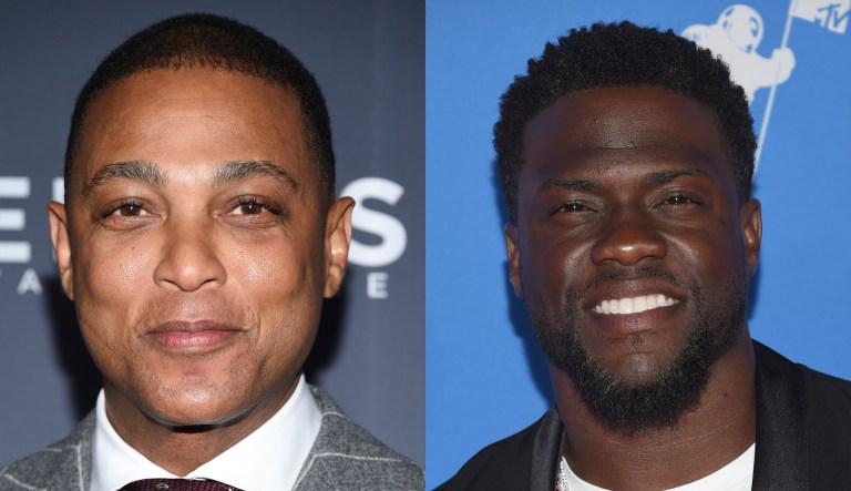 Don Lemon and Kevin Hart.