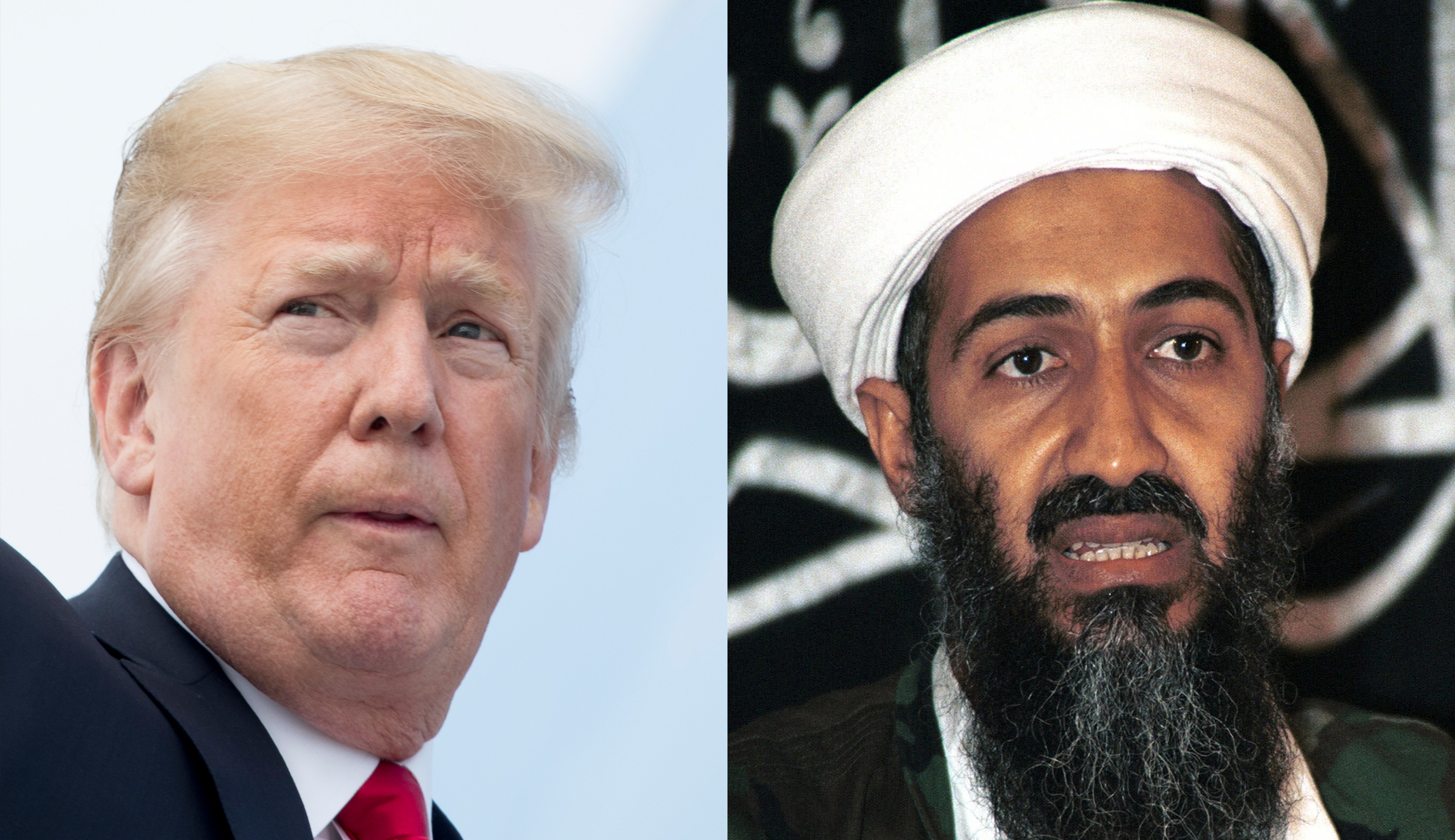 Apparently it’s OK now to compare Trump to Osama bin Laden