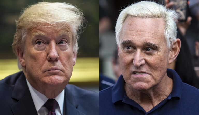 Donald Trump and Roger Stone
