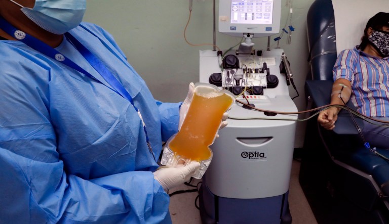 Pharma spars with US over ban on Mexican nationals donating blood plasma