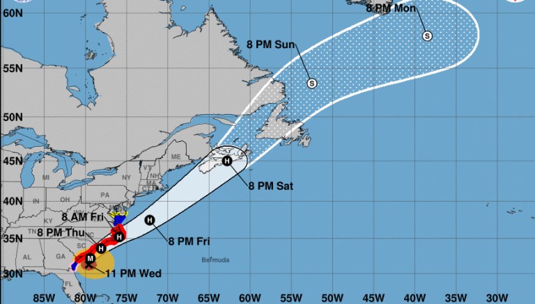 Hurricane Dorian juices back up to ‘major’ Category 3 status
