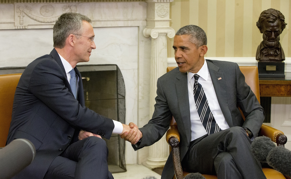 Obama to meet with NATO chief