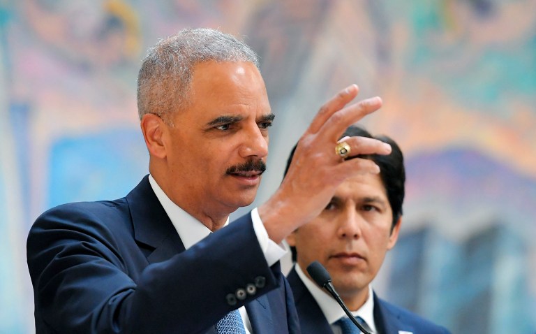 Former President Barack Obama and Hillary Clinton have already posted their own statements opposing the healthcare bill, which would repeal and replace parts of Obamacare. (AP Photo/Mark J. Terrill)