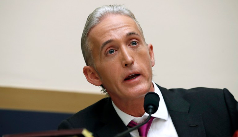 Rep. Trey Gowdy, R-S.C., said, "I will not be filing for re-election to Congress nor seeking any other political or elected office." (AP Photo/Alex Brandon)