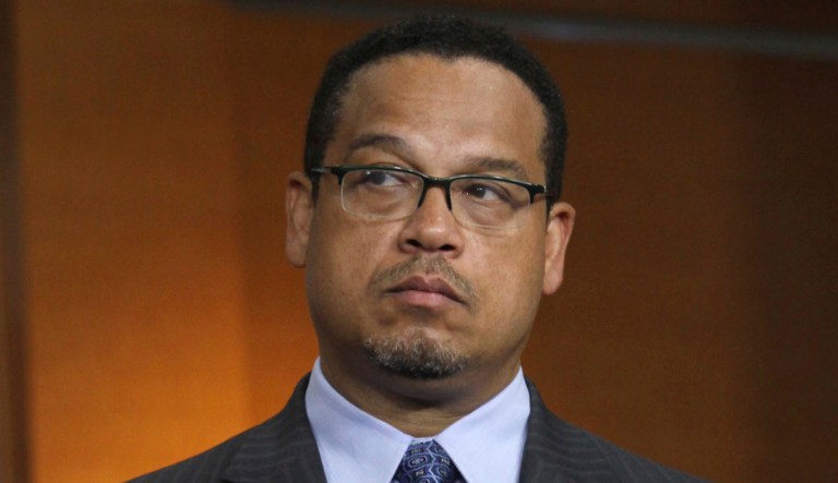 Keith Ellison implored progressives gathered at Netroots Nation on Friday to embrace the philosophy of intersectionality. (AP Photo/Lauren Victoria Burke, File)