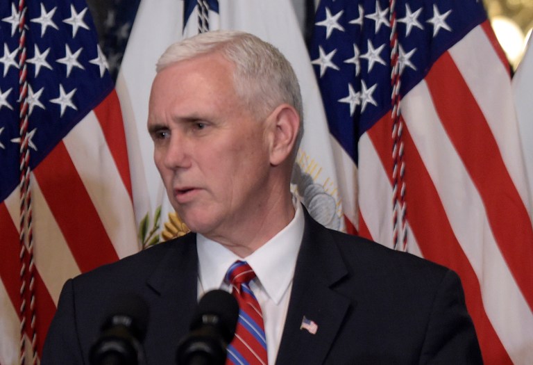 Vice President Mike Pence will speak at the March for Life on Friday. (AP Photo/Susan Walsh)