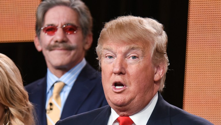 Geraldo Rivera, who competed on Donald Trump's former NBC show 