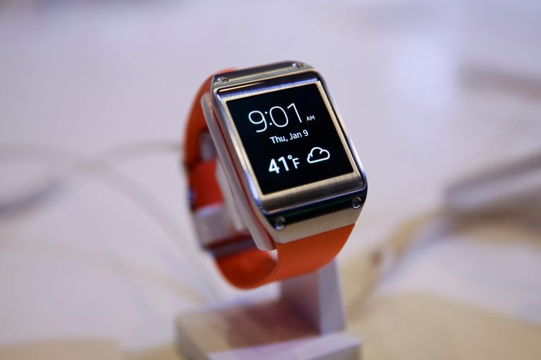 Samsung, Asia's largest technology company, said Nov. 1 it shipped more than 800,000 Galaxy Gear units within two months after the timepiece went on sale. (AP Photo)