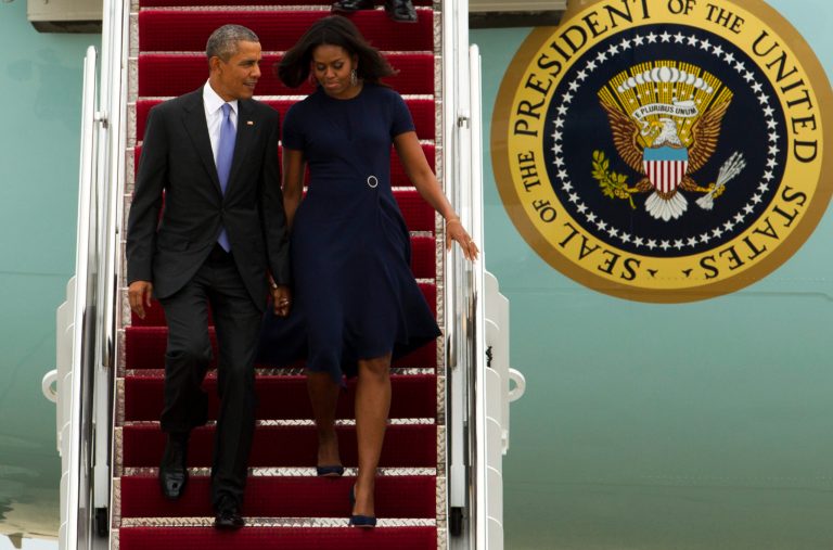 Let me tell you, there are three things that are certain in life: death, taxes, and Michelle is not running for president. That I can tell you,? President Obama said. (AP file photo/Jose Luis Magana)