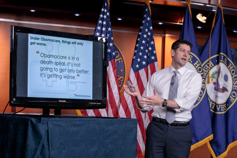 Conservatives believe in maximum freedom and limited-government in healthcare. (AP Photo/J. Scott Applewhite)