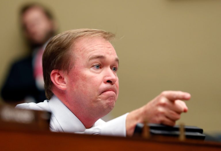 Rep. Mick Mulvaney, R-S.C., has expressed concerns about the civil liberties implications of an info-sharing proposal, but also cited the need for a legal framework allowing sharing between government and the private sector. (AP Photo/Alex Brandon)