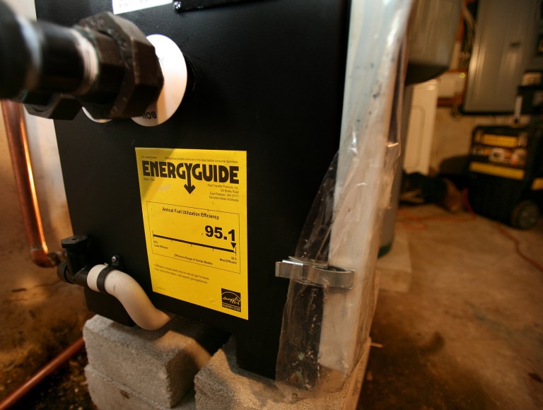 The department wants all non-weatherized natural gas furnaces to meet a minimum 92 percent efficiency rating for annual fuel use. (AP Photo/Craig Ruttle, file)