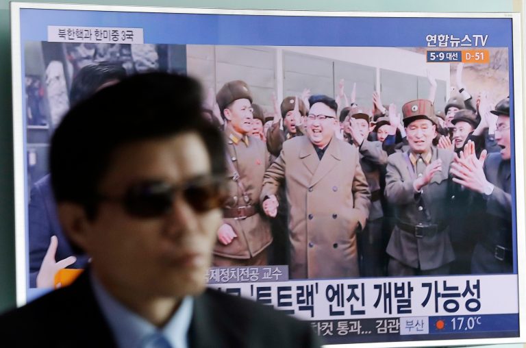 The Trump administration is weighing sanctions it could impose on North Korea. (AP Photo/Ahn Young-joon)