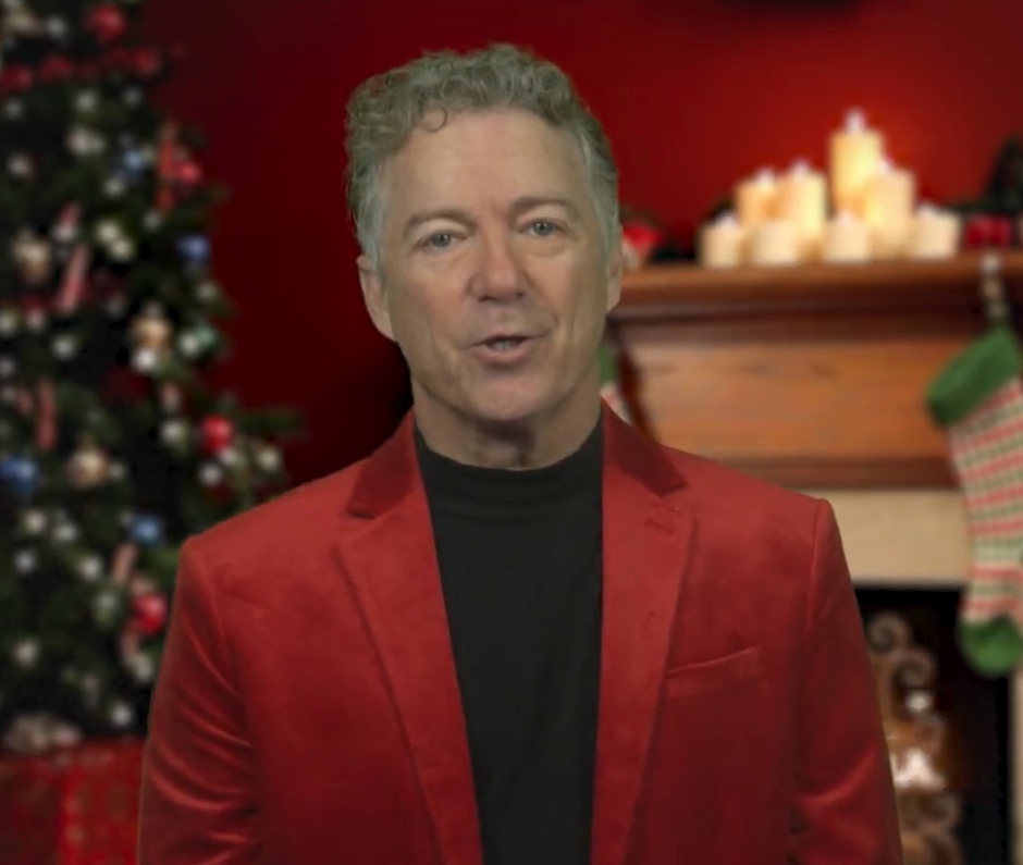 WATCH: Rand Paul takes shots at Biden and Democrats in new version of Christmas classic