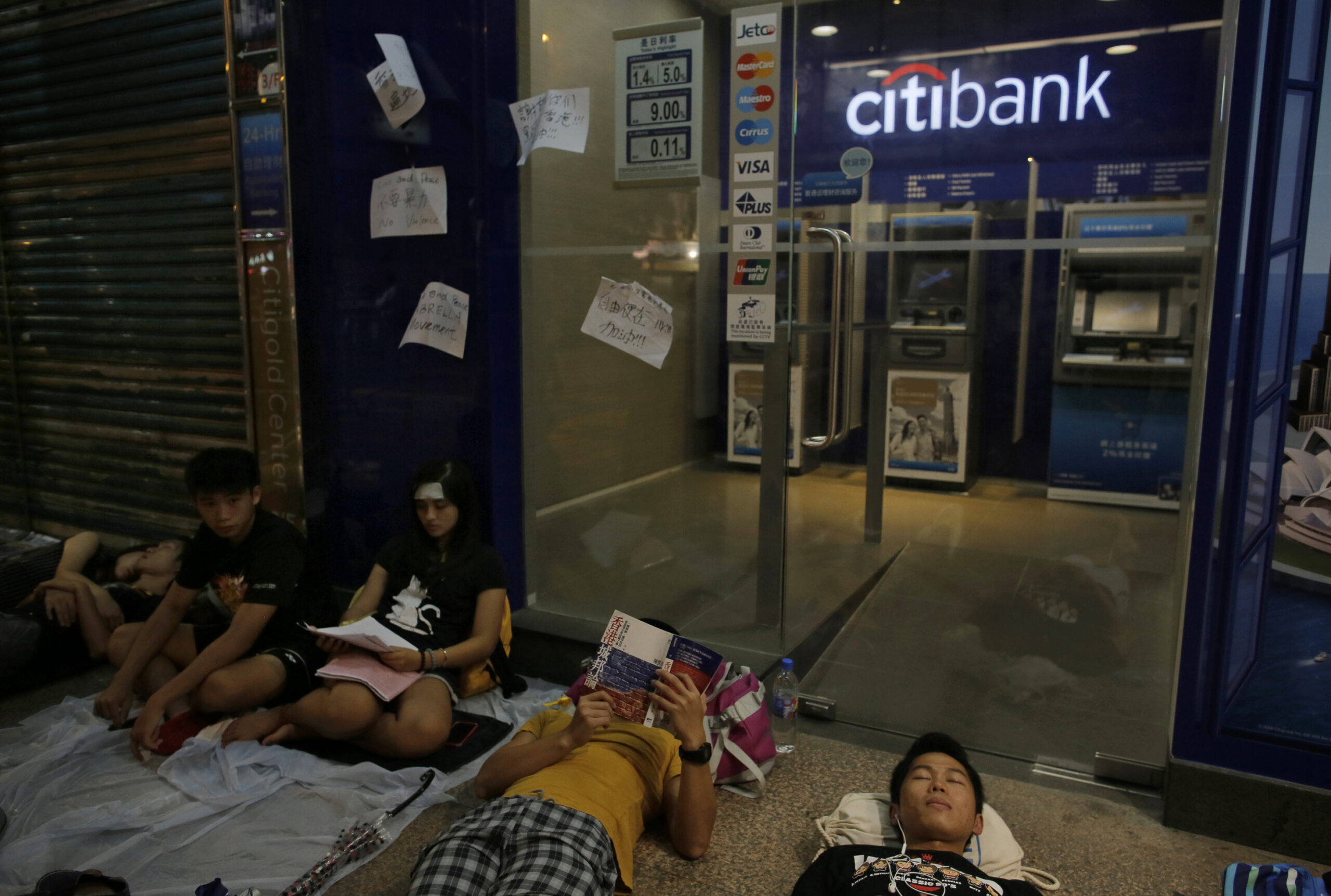 Hong Kong protests hit city’s role as finance hub