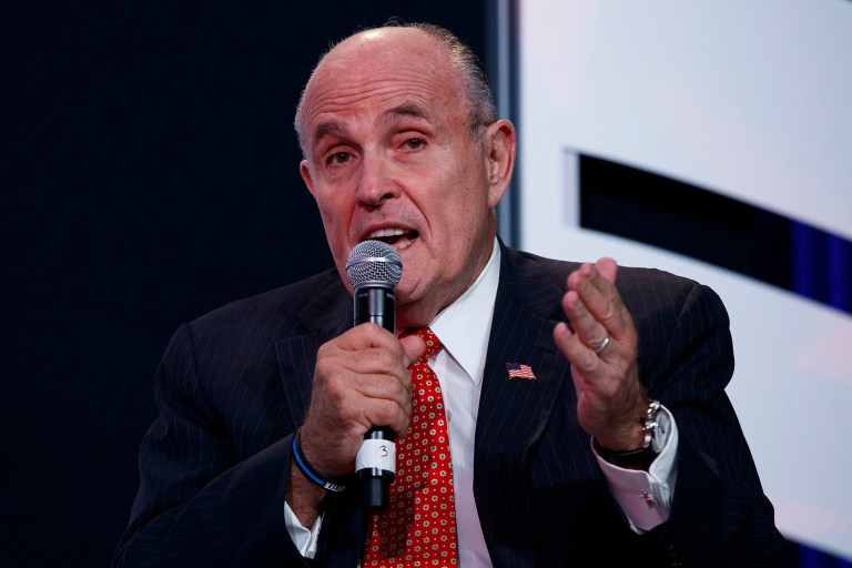 Former New York Mayor Rudy Giuliani said, Donald Trump's recent claim that Hillary Clinton has not been faithful in her marriage to Bill Clinton was 