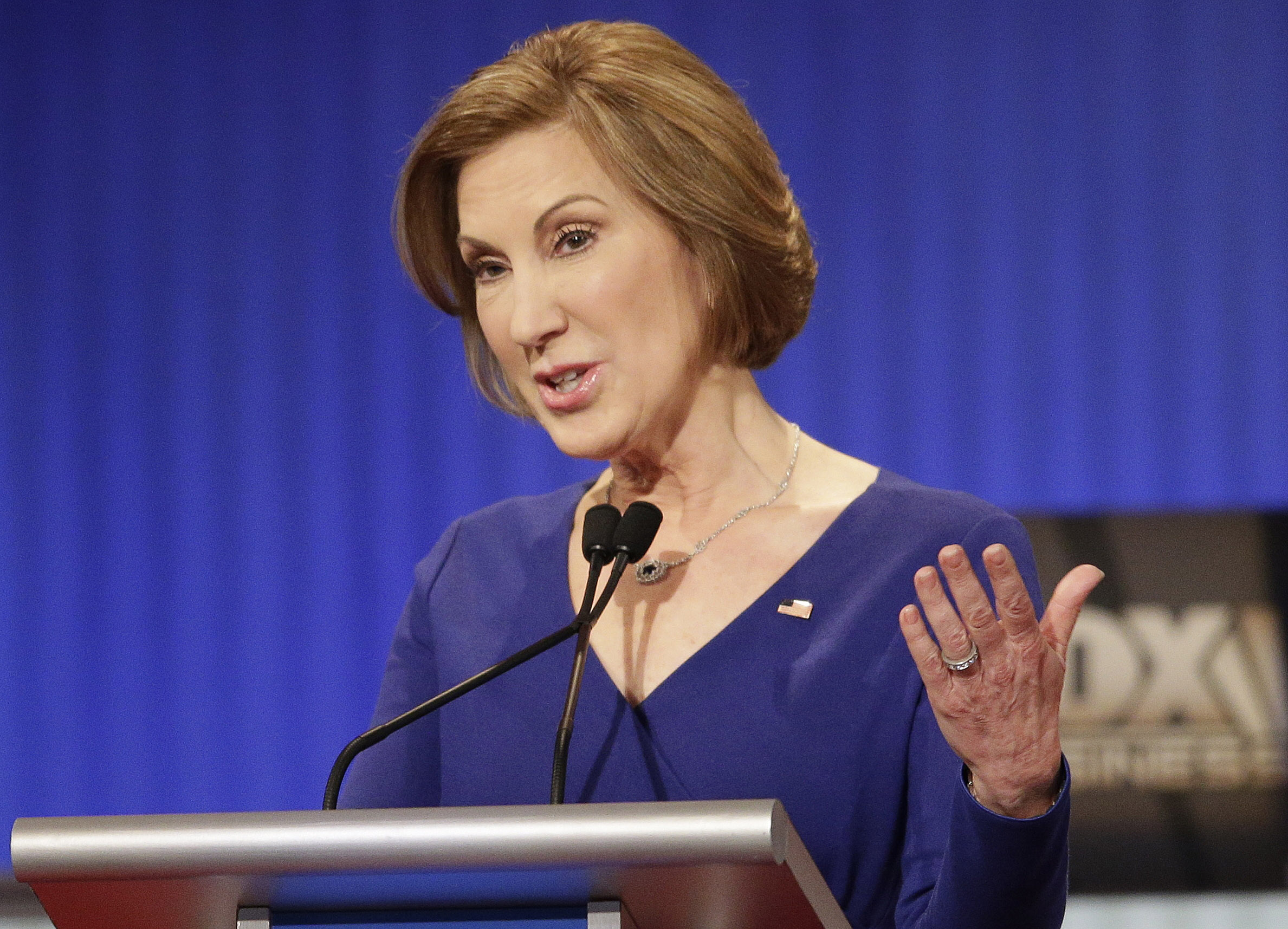 Fiorina: ‘I would have left Bill Clinton long ago’
