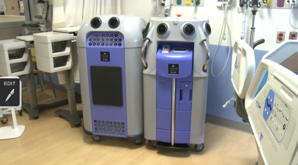 Video: Johns Hopkins uses high-tech to ‘self-clean’ hospital rooms