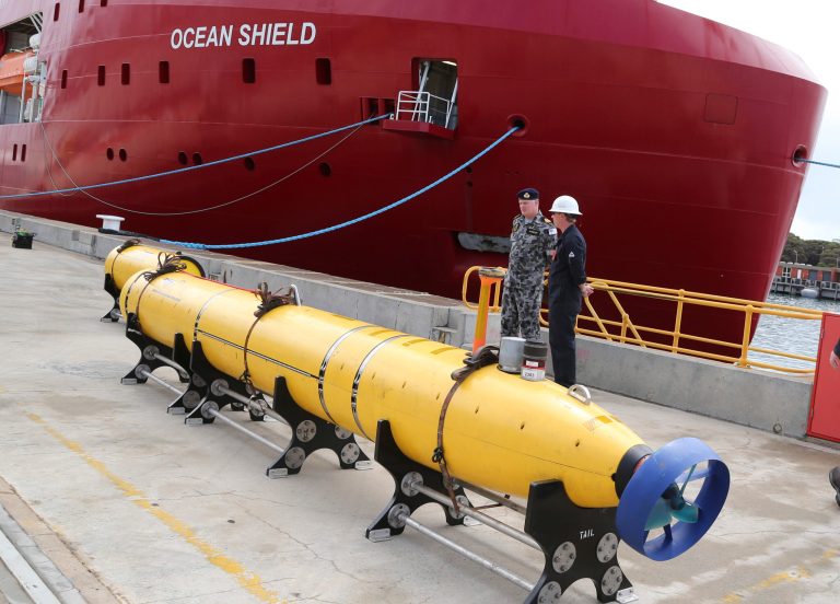 Deep water search for jet could turn on robot subs