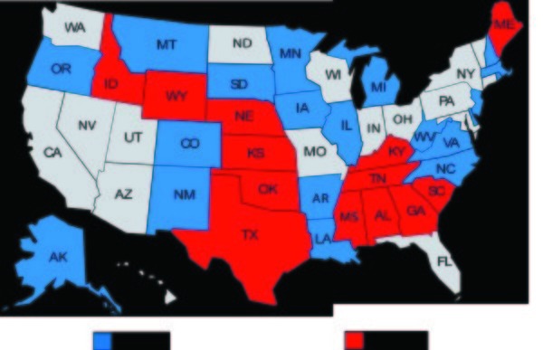Senate seats up in 2014//University of Virginia Center for Politics