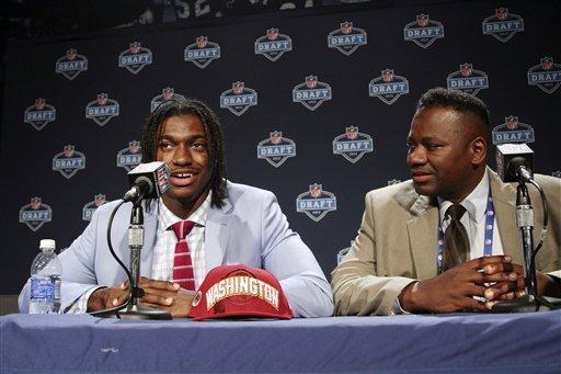 Redskins pick Griffin with singing endorsement