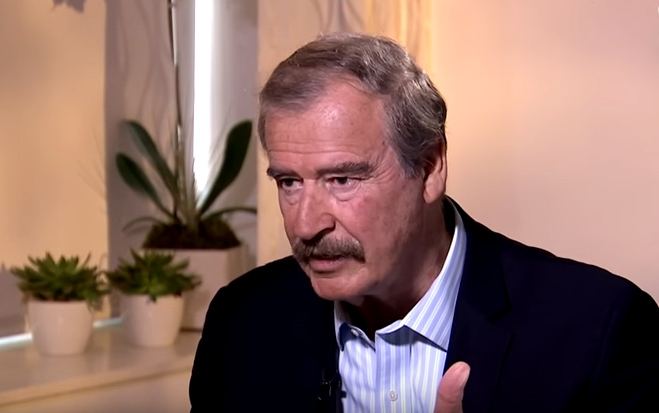 Vicente Fox makes not-so-subtle push for Hillary Clinton