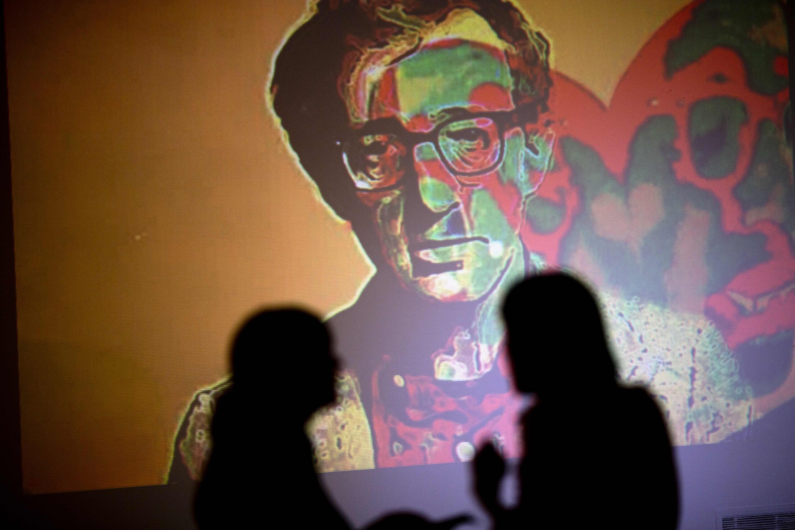 Argentine art exhibit celebrates Woody Allen