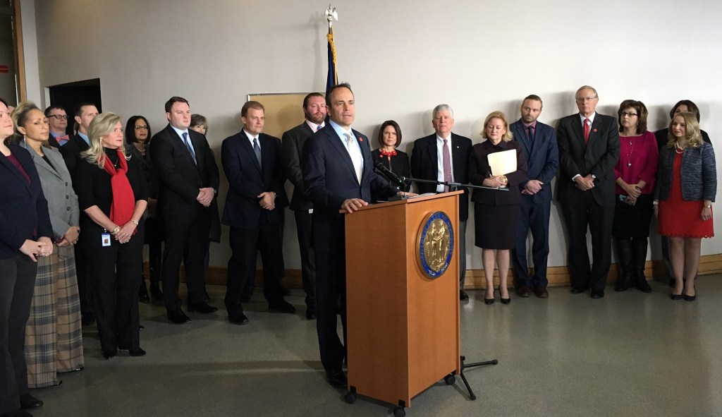 Kentucky Gov. Matt Bevin countersues over Medicaid work rules