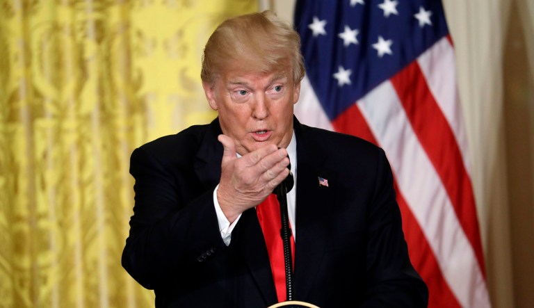 What happened this week in the Trump White House? View the video to learn more. (AP Photo/Evan Vucci)