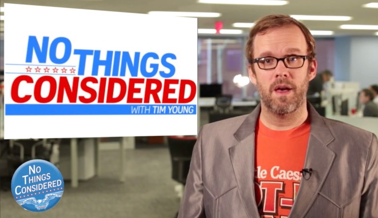 All that and more on No Things Considered.