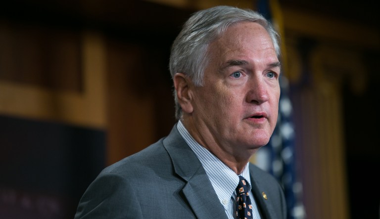 Senator Luther Strange could miss run-off in special Alabama Senate election, according to a new poll. (Graeme Jennings/Washington Examiner)