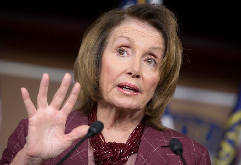 An aide to House Minority Leader Nancy Pelosi, D-Calif., said it is less likely the deal will be finalized by Monday afternoon or late evening, as lawmakers had hoped. (AP Photo)