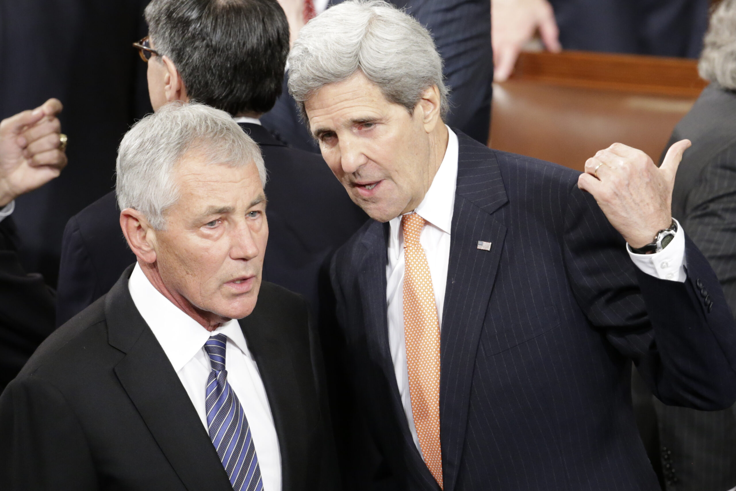 Kerry, Hagel dispute success of Islamic State strategy