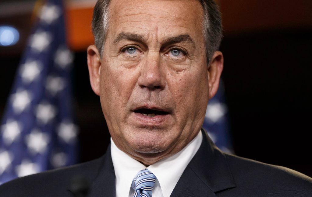 Will John Boehner declare: ‘Impeachment is off the table’?