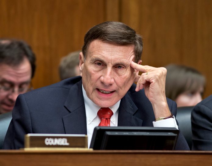 Rep. John L. Mica, R-Fla., noted that the drug slogan from the late Nancy Reagan of "just say no" has turned into "just say OK." (AP Photo/J. Scott Applewhite)